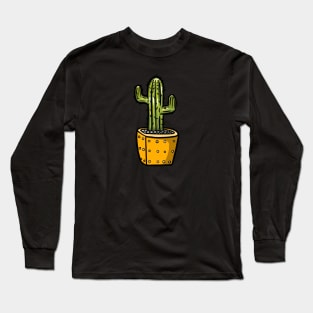 Succulent Illustration 6 T-Shirt Long Sleeve T-Shirt